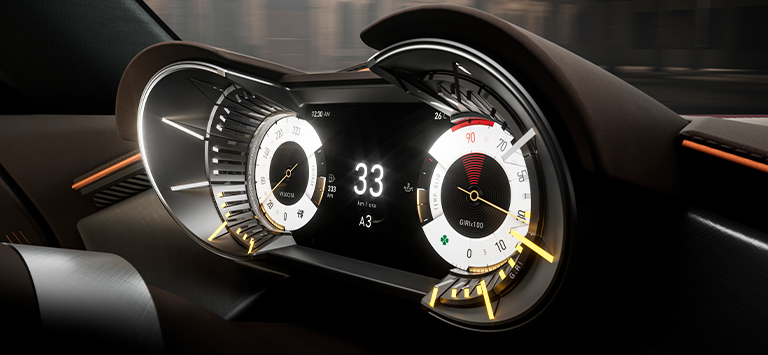 Cannocchiale combining analogue and digital elements